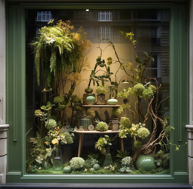 trang trí window display 21