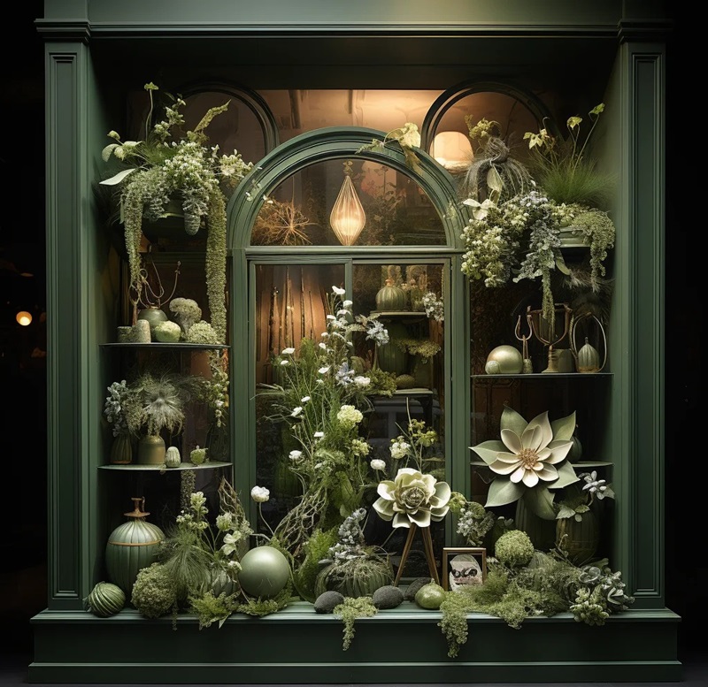 trang trí window display 22