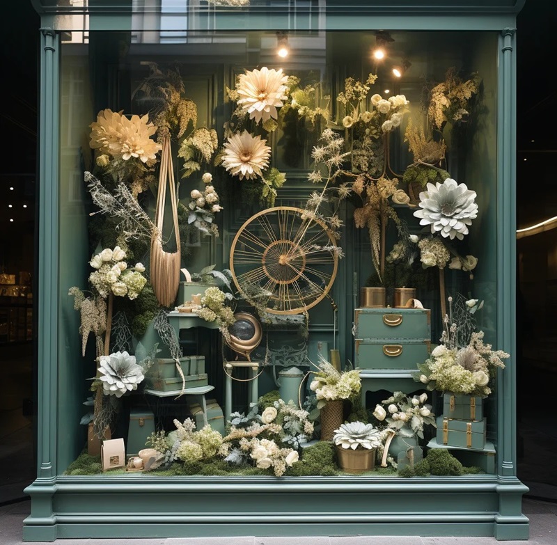 trang trí window display 23