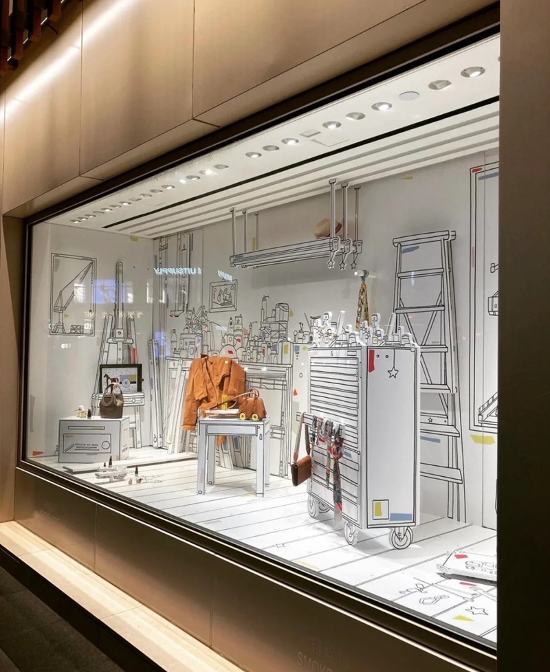 trang trí window display 45