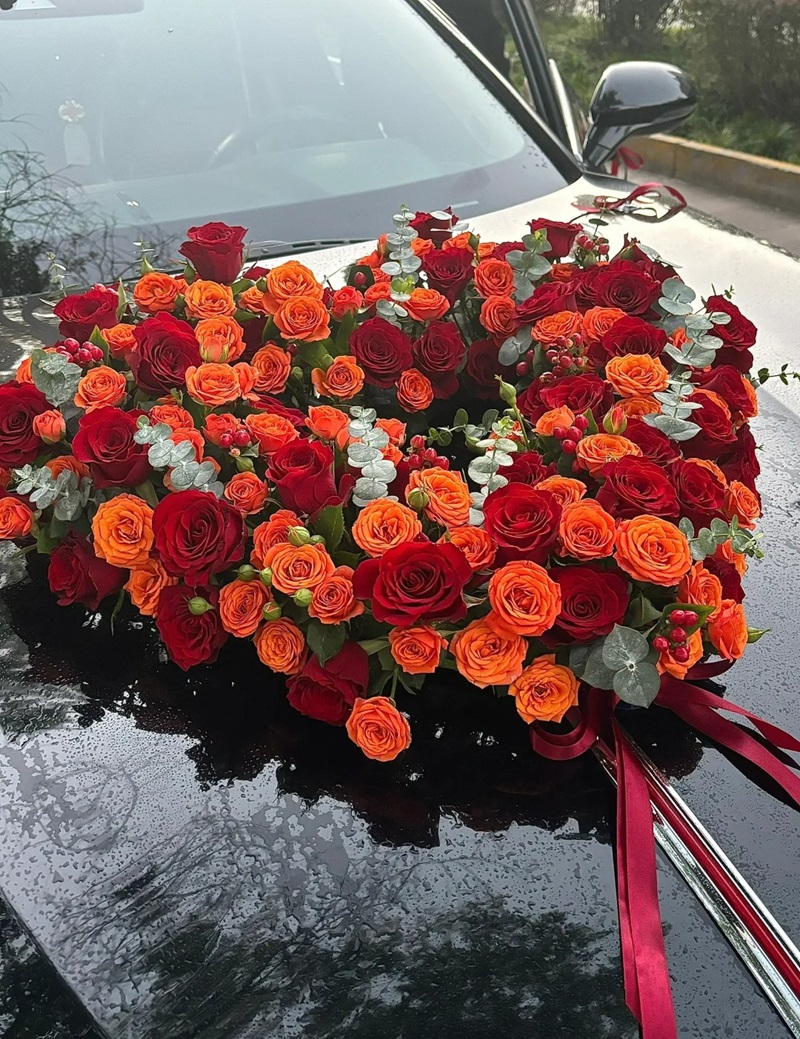 trang trí xe hoa 10