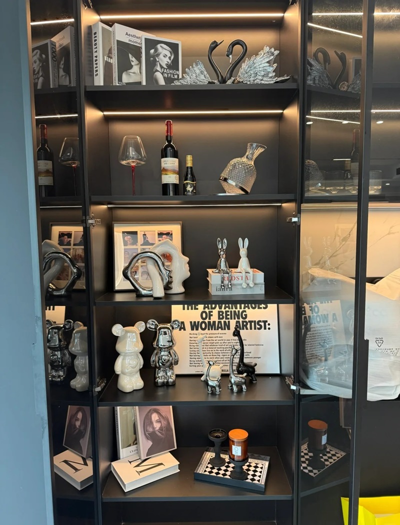 tủ trang trí phòng khách 17