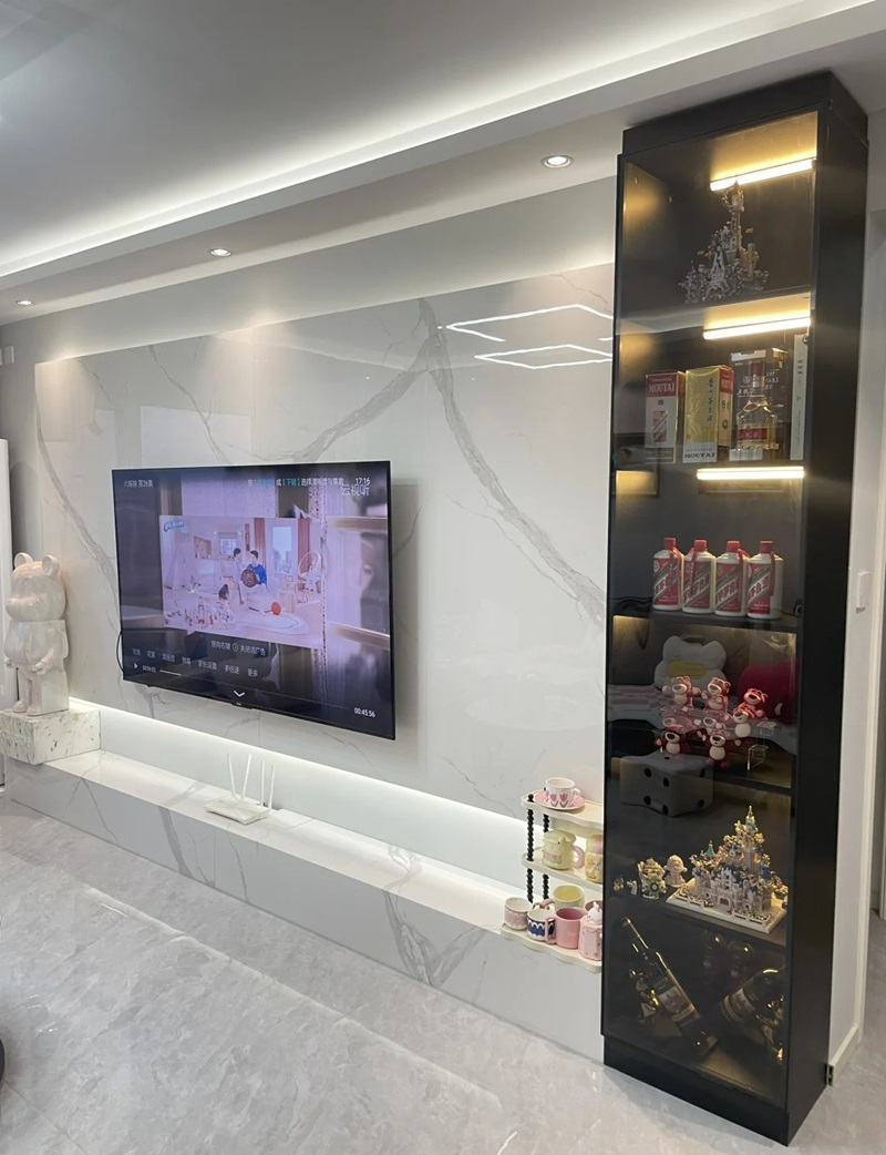 tủ trang trí phòng khách 18