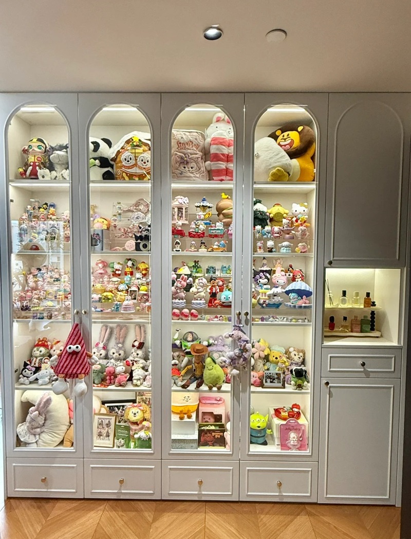 tủ trang trí phòng khách 21