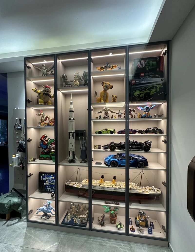 tủ trang trí phòng khách 23