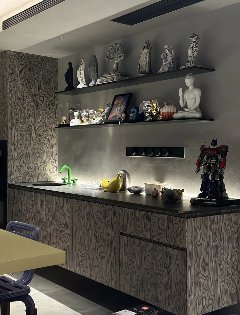 tủ trang trí phòng khách 25