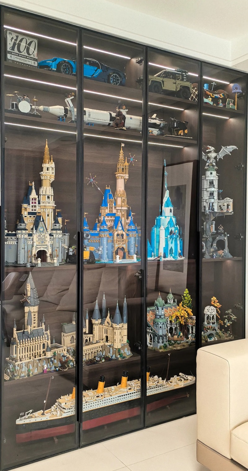 tủ trang trí phòng khách 26