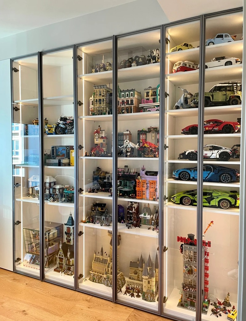 tủ trang trí phòng khách 27