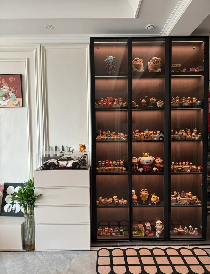 tủ trang trí phòng khách 36