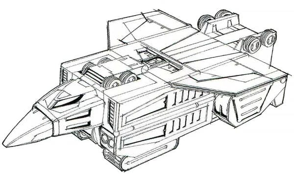 Tranh tô màu robot (12)