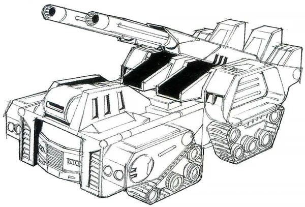 Tranh tô màu robot (15)