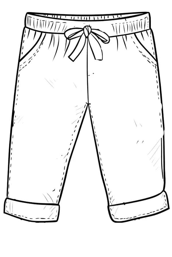 Tranh tô màu trang phục mùa hè 2