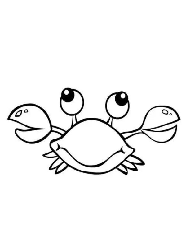 bé tô màu con cua