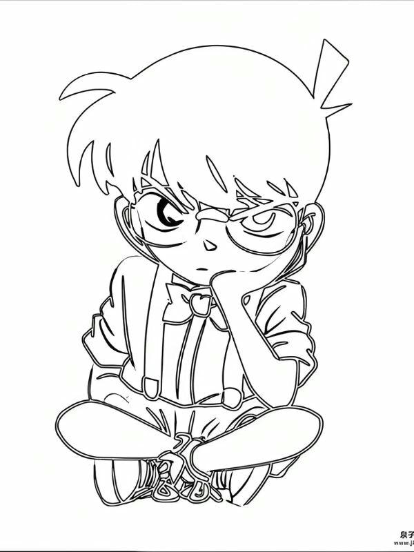 conan tranh tô màu​