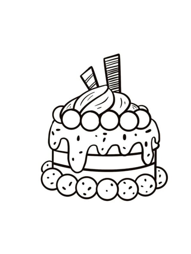 tranh tô màu đồ ăn 33