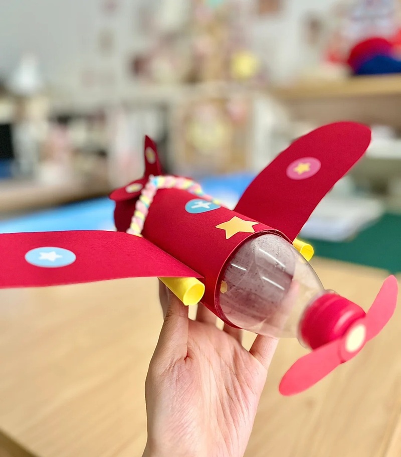 tái chế chai nhựa thành đồ trang trí 10