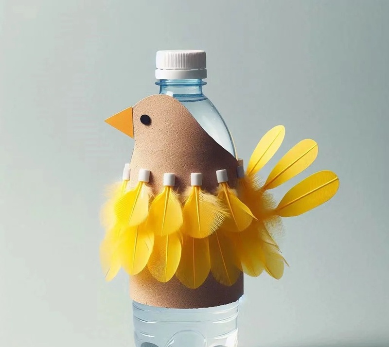 tái chế chai nhựa thành đồ trang trí 23