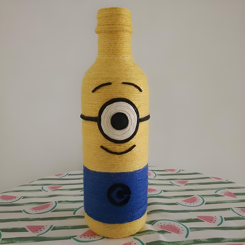 tái chế chai nhựa thành đồ trang trí 25