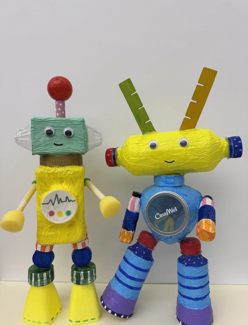 tái chế chai nhựa thành đồ trang trí 28