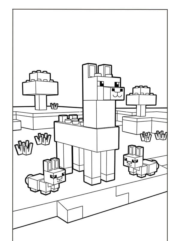 tô màu Minecraft 11