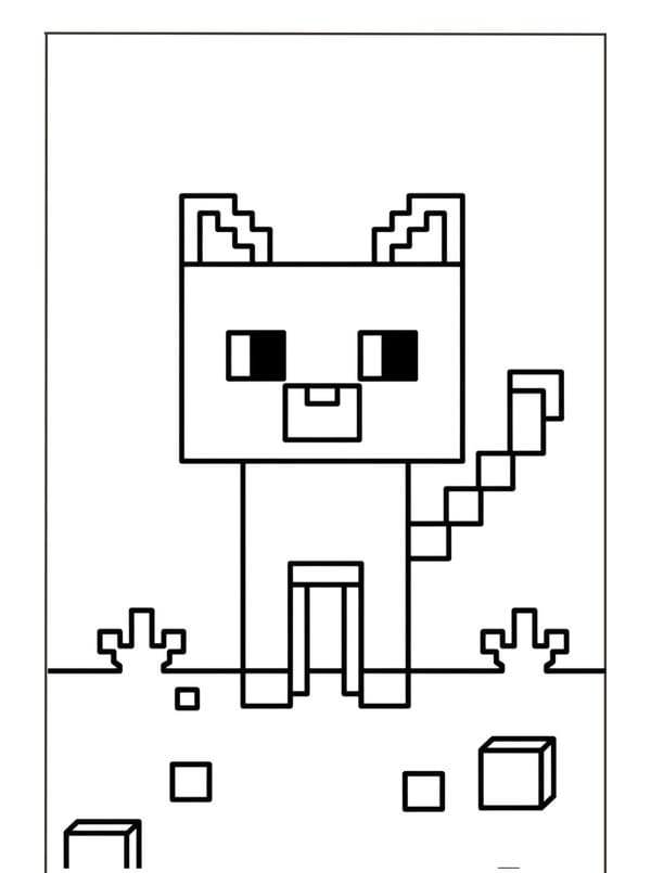 tô màu Minecraft 19