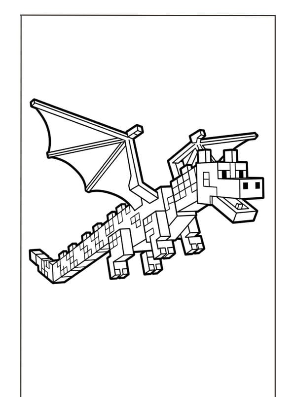 tô màu Minecraft 21