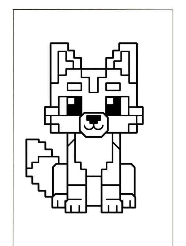 tô màu Minecraft 24