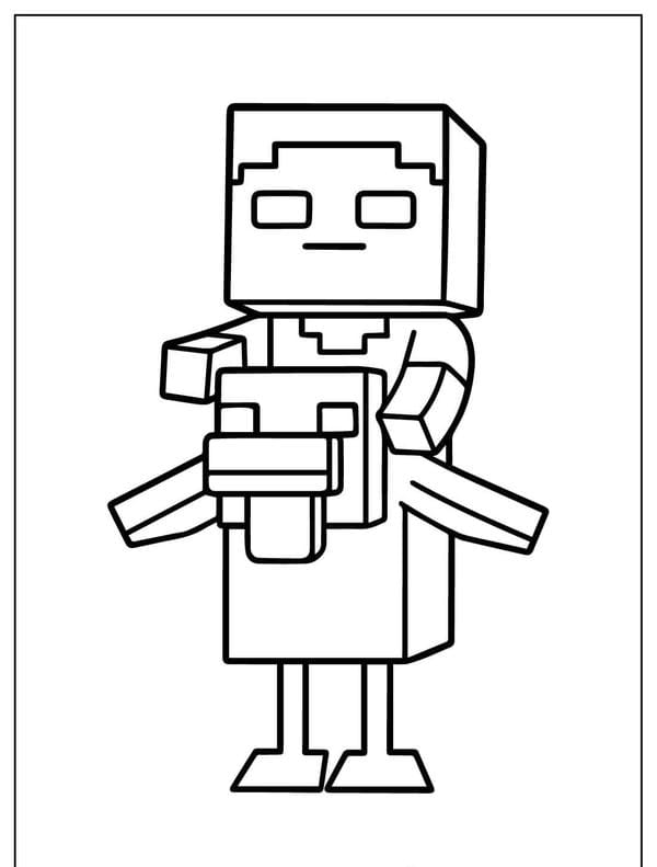 Chicken Jockey Minecraft Game