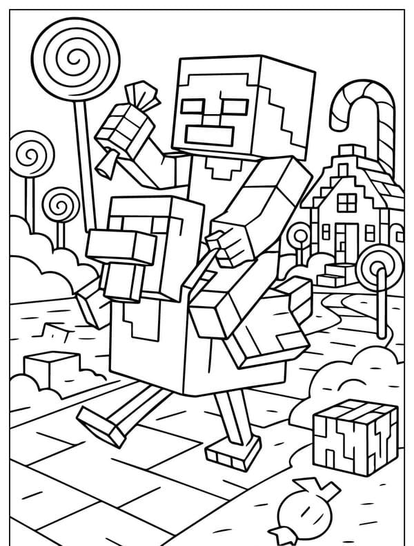 Chicken Jockey in Candyland