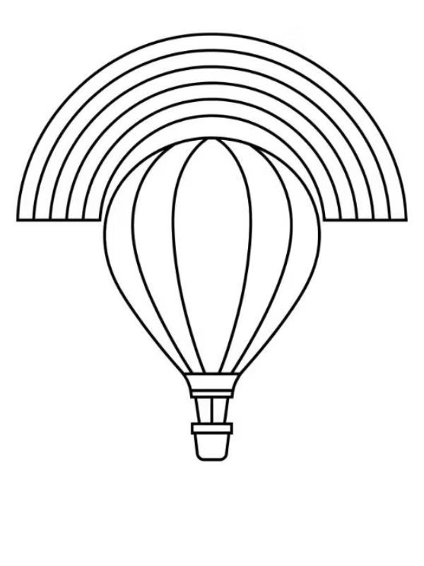 tô màu cầu vồng 13