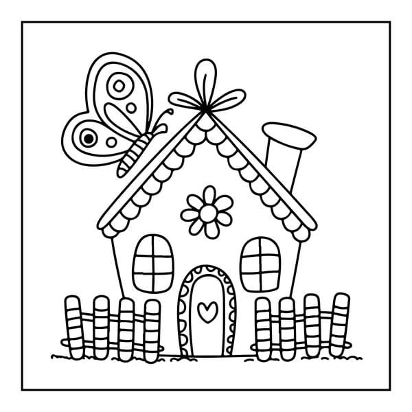 tô màu con bướm 2