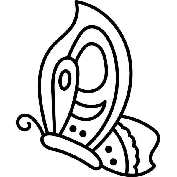 tô màu con bướm 35