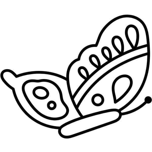 tô màu con bướm 37