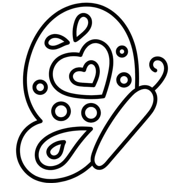 tô màu con bướm 38