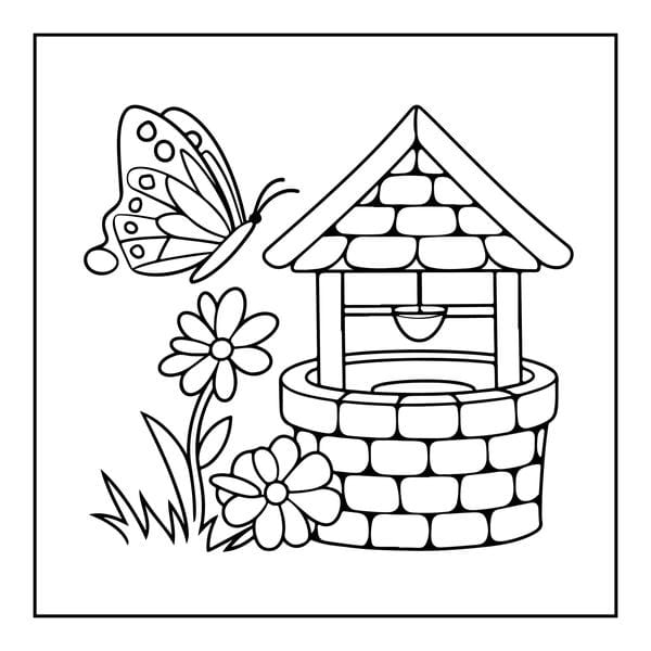 tô màu con bướm 4