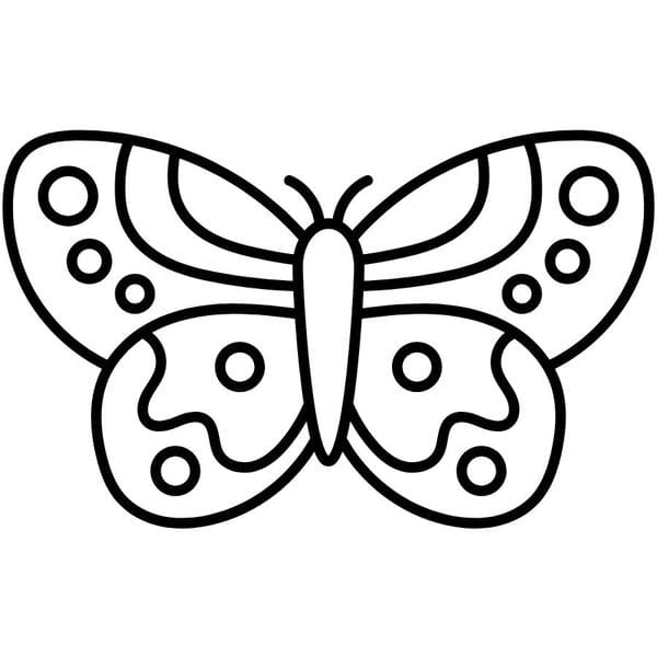 tô màu con bướm 41