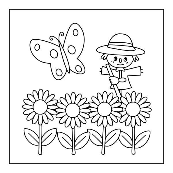 tô màu con bướm 7