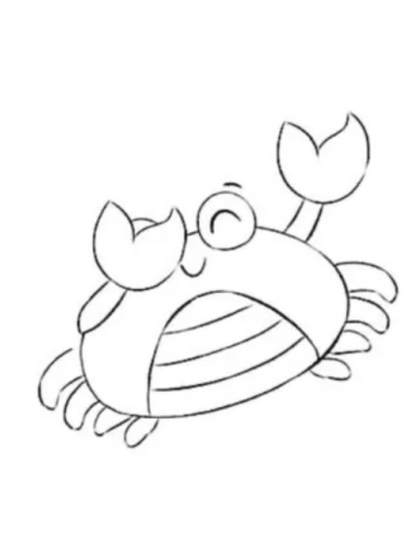 tô màu con cua 14