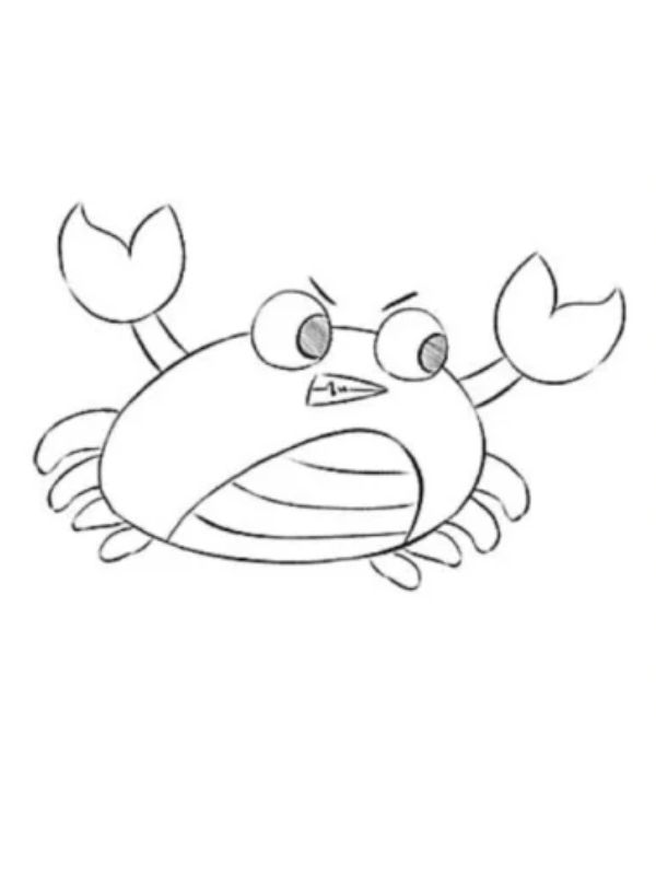 tô màu con cua 15