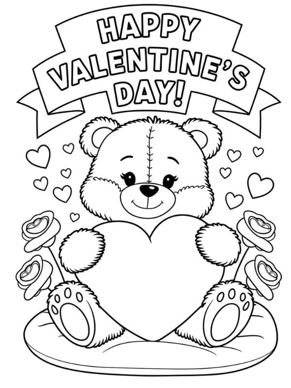 tô màu con gấu 27