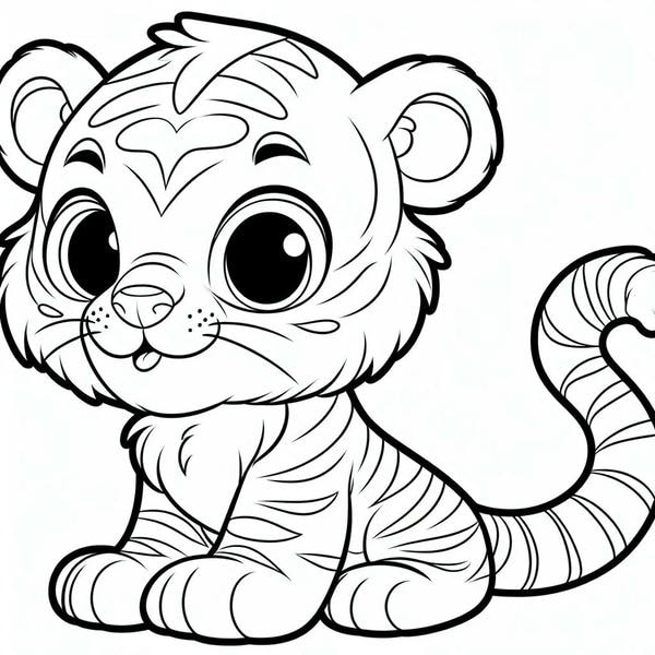 tô màu con hổ 15