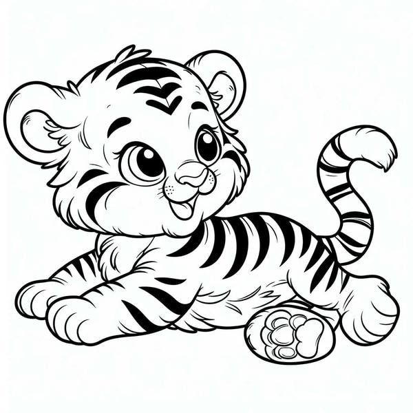 tô màu con hổ 29