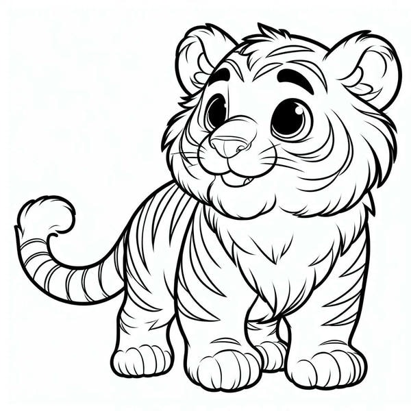 tô màu con hổ 30