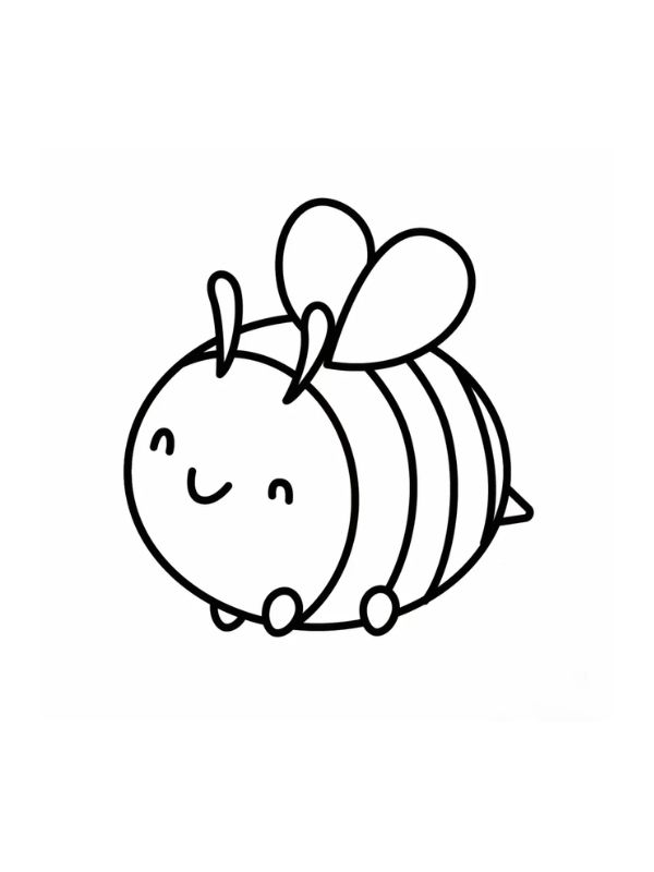 tô màu con ong 29