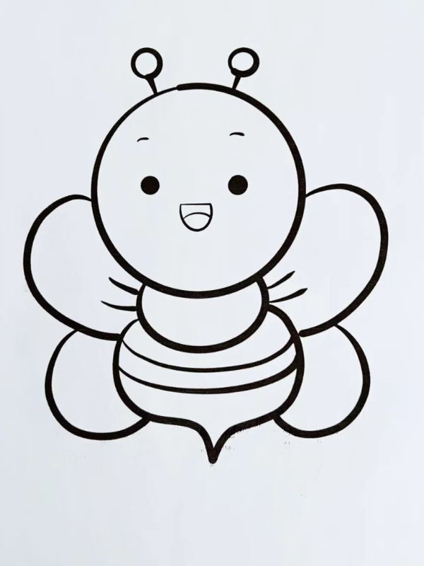 tô màu con ong 5