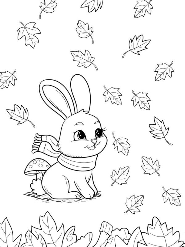 tô màu con thỏ đẹp