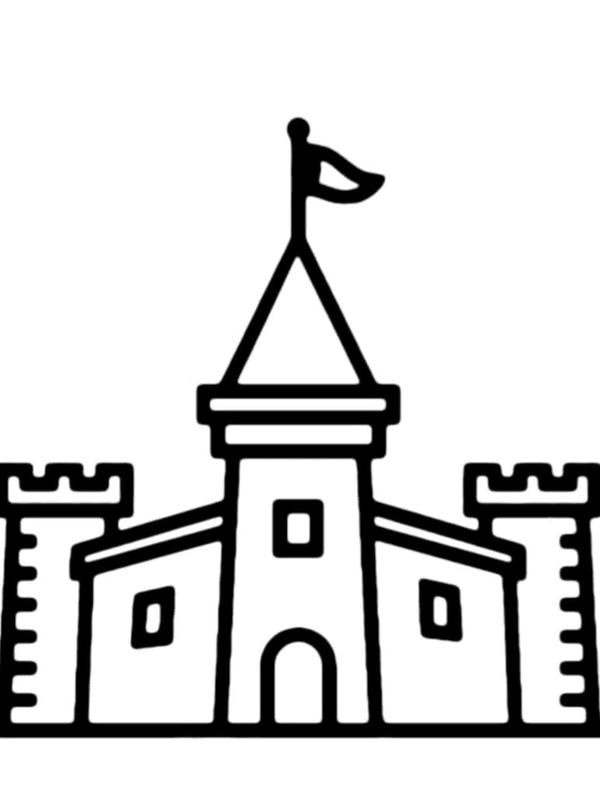 tô màu lâu đài 18
