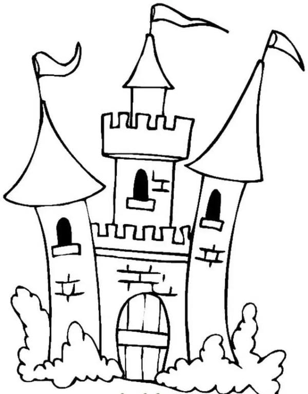tô màu lâu đài 22