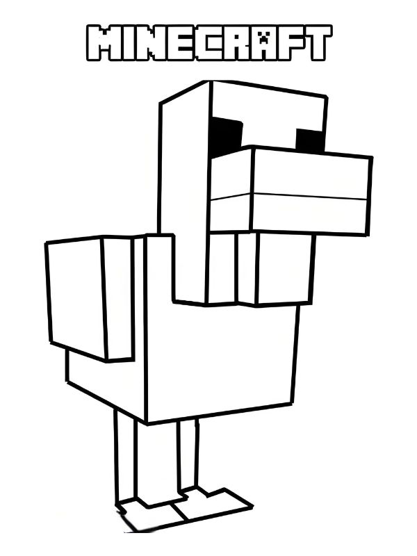 tô màu minecraft 5