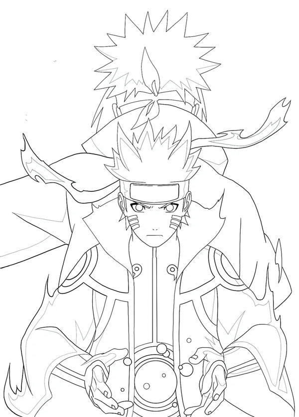 tô màu naruto chibi